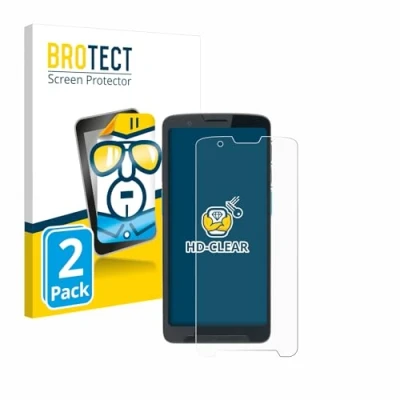 Afbeelding van BROTECT Screenprotector voor Unitech EA660 Folie Beschermfolie transparant (2 Stuks)