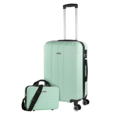 Afbeelding van ITACA Havel Modern, 55 cm + 35 cm, Munt, S, Bagageset