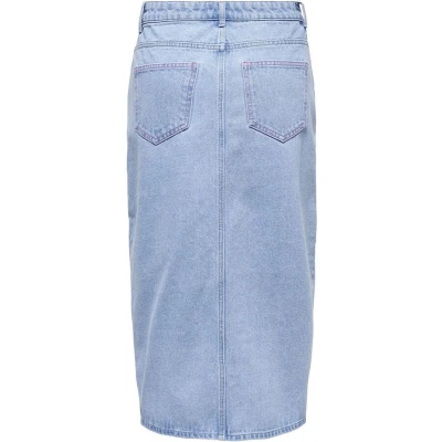 Afbeelding van Only Bianca Neon Midi Rok Blauw XS Vrouw