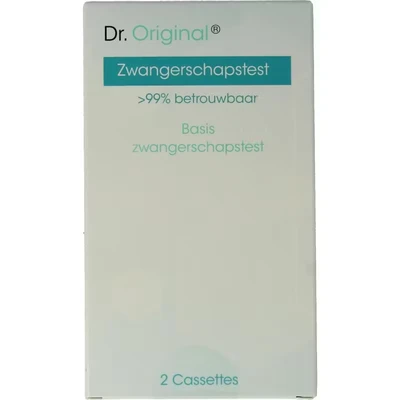 Afbeelding van Dr. Original Zwangerschapstest 2 stuks