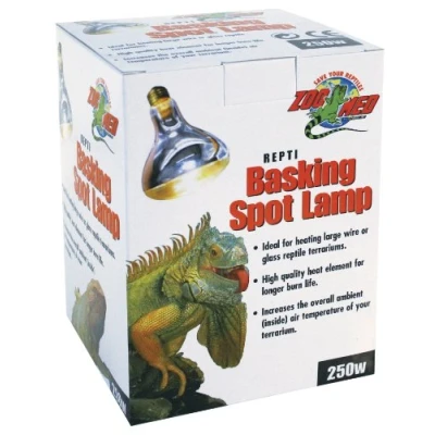Afbeelding van Zoo Med SL 250E Repti Basking spot, 250 watt, voor warmte en licht in het terrarium