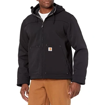Afbeelding van Werkjas Active Super Dux Sherpa gevoerd Zwart Carhartt maat S (valt als M)