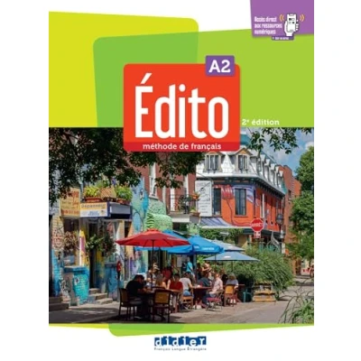 Afbeelding van Édito A2 édition 2022 2024 Livre + didierfle.app: élève didierfle.app