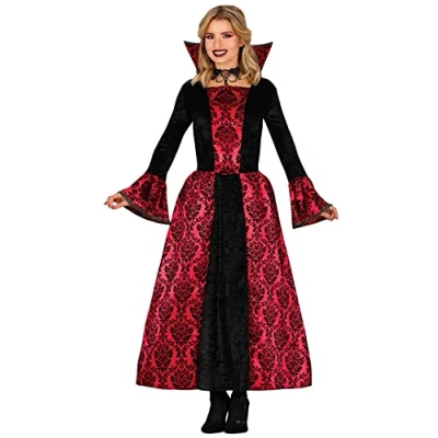 Afbeelding van Fiestas Guirca Red vampire dames (M)