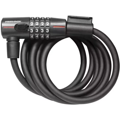 Afbeelding van Trelock SK210 spiraalkabelslot code 180/10mm zwart