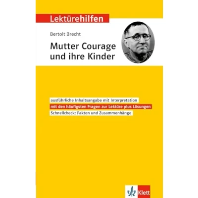 Afbeelding van Klett Lektürehilfen Bertolt Brecht &#039;&#039;Mutter Courage und ihre Kinder&#039;&#039;