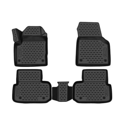 Afbeelding van 3D op maat gemaakte premium antislip rubberen matten vloermatten JEEP Grand Cherokee IV WK2 2011 2020