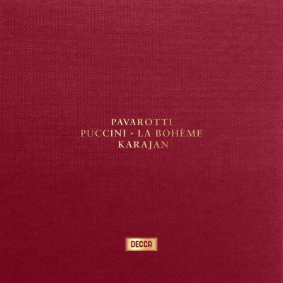 Afbeelding van Luciano &amp; Mirella Freni Berliner Philharmoniker Herbert von Karajan Pavarotti Puccini: La Boheme (2 LPs)
