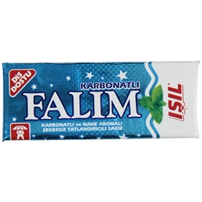 Afbeelding van Falim Koolzuurhoudend Karbonatli Kauwgom 20x5 Stuks