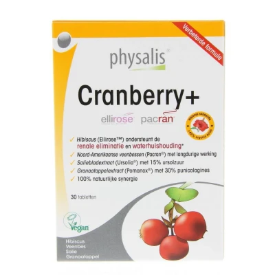 Afbeelding van Physalis Cranberry+ (30 Tabletten)