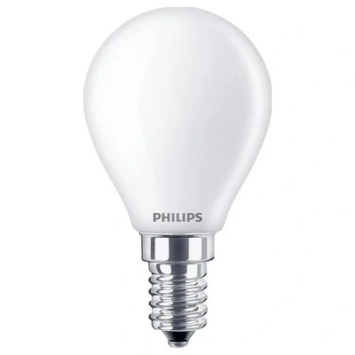 Afbeelding van Philips LED kogel E14 6,5 60W 2700K filament mat LED3742