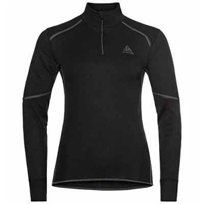 Afbeelding van Odlo Active X warm Eco_159211 Functioneel ondergoed, lange mouwen, shirt met ritssluiting