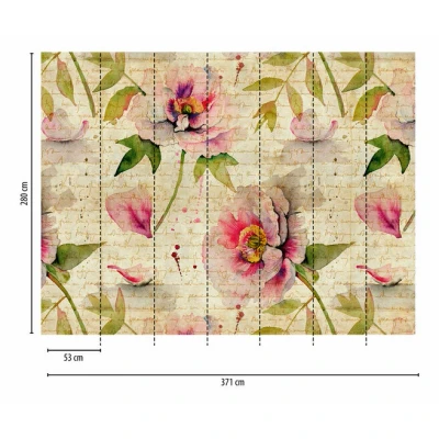 Afbeelding van AS Creation The Wall Bloem 38276 1
