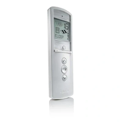 Afbeelding van Somfy Telis 16 RTS Pure 1811020, draadloze afstandsbediening, radio, lcd display, voor het bedienen van motoren of groepen radiomotoren