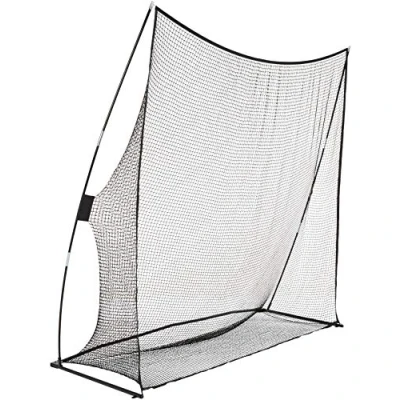 Afbeelding van Amazon Basics Golf trainingsnet, draagbaar, 2,44 x m, zwart