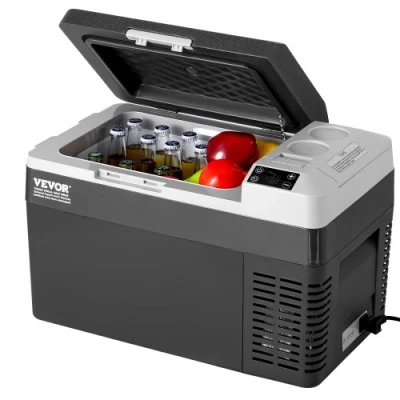 Afbeelding van VEVOR Draagbare autokoelkast met vriesvak, compressor, 25 liter, enkele zone auto