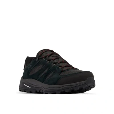 Afbeelding van Columbia Redmond 4 Low Waterproof Mid Rise Trekking en wandelschoenen voor heren, Black Mountain Rood, 40.5 EU