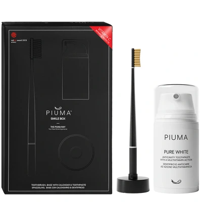 Afbeelding van Piuma Smile Box Vitamin C Perfect Black Tandenpasta Beautytasting