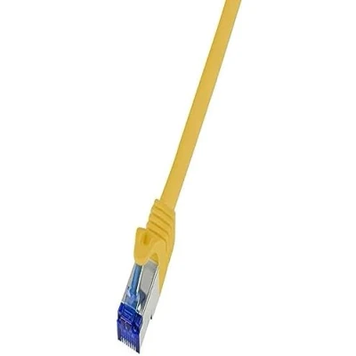 Afbeelding van LogiLink C6A037S, 1 m, Cat6a, S/FTP (S STP), RJ 45, Geel