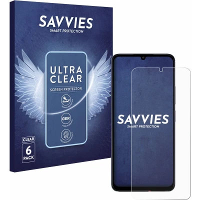 Afbeelding van Savvies Screenprotector voor Xiaomi Poco C65 Folie Beschermfolie transparant (6 Stuks)