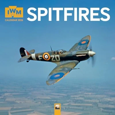 Afbeelding van Imperial War Museums: Spitfires Wall Calendar 2026 (Art Calendar)
