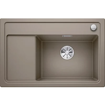 Afbeelding van Blanco Zenar XL 6 S compact enkele spoelbak en spoeltafel met draaiknopbediening in tratufo BR 523782