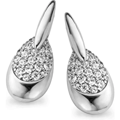 Afbeelding van Orphelia Oorbel Zirconium Sterling Zilver 925