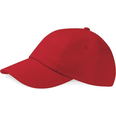 Afbeelding van Beechfield Laag profiel pet in drillkatoen B58 Classic Red