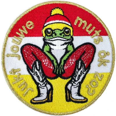 Afbeelding van Fjesta© Oeteldonk embleem Jukt jouwe muts ôk zo?