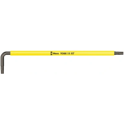Afbeelding van Wera 967 SXL HF multicolour stiftsleutel vasthoudfunctie lang torx t15 x 123mm