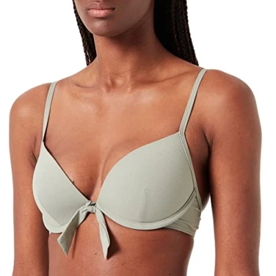 Afbeelding van ESPRIT Dames Hamptons Beach Rcspad Plun.Bra Bikini, licht kaki, 42 / A