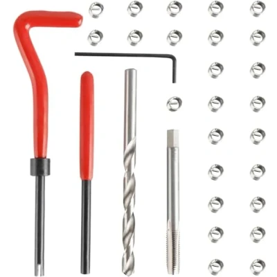 Afbeelding van FreeTec 30 delige reparatieset met schroefdraad, M6 x 1 mm