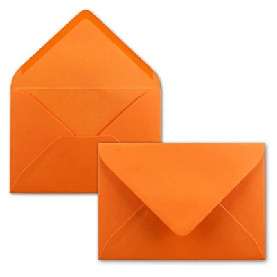 Afbeelding van FarbenFroh Enveloppen, 50 stuks, DIN C5 enveloppen 22,0 x 15,4 cm, natte plakrand zonder venster, Kerstmis, wenskaarten