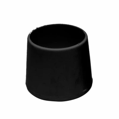 Afbeelding van Micel CNT07 eindkap, zwart, rond, rubber, Ø 10 x 16 mm (25 stuks)