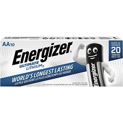 Afbeelding van Energizer Ultimate AA Mignon Li FES 2 lithiumbatterijen, 1,5 V, 10 stuks