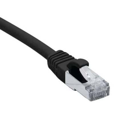 Afbeelding van Netwerkkabel DEXLAN RJ45 CAT 6 S/FTP LSOH SNG zwart 2 m