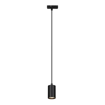 Afbeelding van BRILONER Rail Railverlichting uitbreiding hanglamp pendellamp met GU10 fitting excl. lichtbron 130cm hoogte verstelbaar zwart