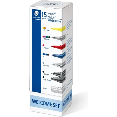 Afbeelding van STAEDTLER triplus multi set welcome 15 st