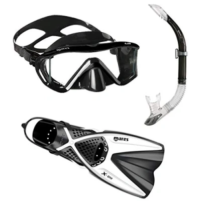 Afbeelding van Mares i3 + X One Sailor snorkelset maat 35 47
