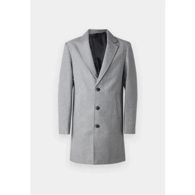 Afbeelding van JACK &amp; JONES Heren Jjeharrison Wool Coat Sn wollen jas, lichtgrijs gem., S