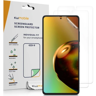 Afbeelding van kwmobile 3x screenprotectors geschikt voor Xiaomi Redmi Note 12 Pro+ 5G / Pro beschermende folie smartphone