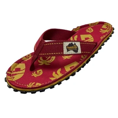 Afbeelding van Gumbies Model Original Rood Teenslippers voor dames en heren, Red Multi G, 39 EU