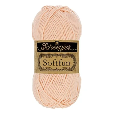 Afbeelding van Scheepjes Softfun 2466 Peach Garen 10x50g