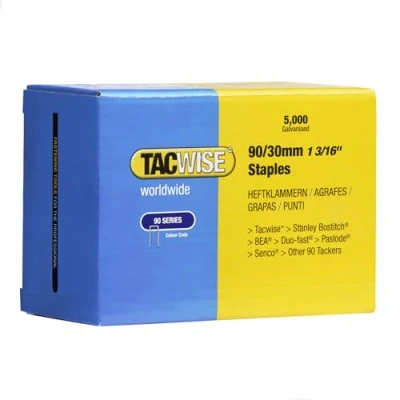 Afbeelding van Tacwise nieten voor tacker Type 90 30 mm Gegalvaniseerd 5000 stuks