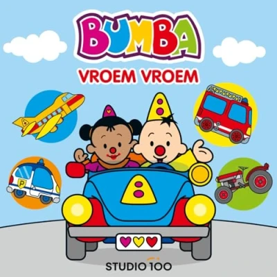 Afbeelding van Bumba : kartonboek Vroem, vroem! (Hardback)