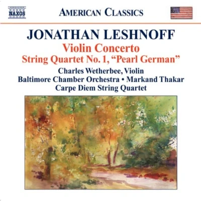 Afbeelding van Carpe Diem String Quartet Violin Concerto / (CD)