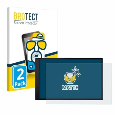 Afbeelding van BROTECT (2 Stuks) Antireflecterende Beschermfolie voor Garmin DriveSmart 86 MT S Anti Glare Screen Protector, Mat, Ontspiegelend