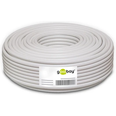 Afbeelding van Goobay 100 dB SAT Coaxial Cable, Double Shielded, CCS 250 m