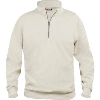 Afbeelding van Clique Basic Half Zip 021033 Licht khaki XL