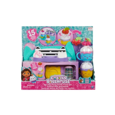 Afbeelding van Gabby&#039;s Dollhouse Gabby’s Poppenhuis Spikkelfeestset